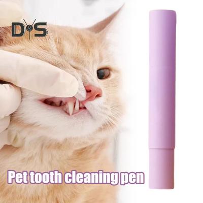 Zahnputzstift für die Mundreparatur von Haustieren, Gel, für Hunde und Katzen, Zahnreinigungsset, 5 ml, Zahnpflege-Gel für Haustiere, Reiniger zur Zahnsteinentfernung, Zahnfleischpflege, frischerer Atem