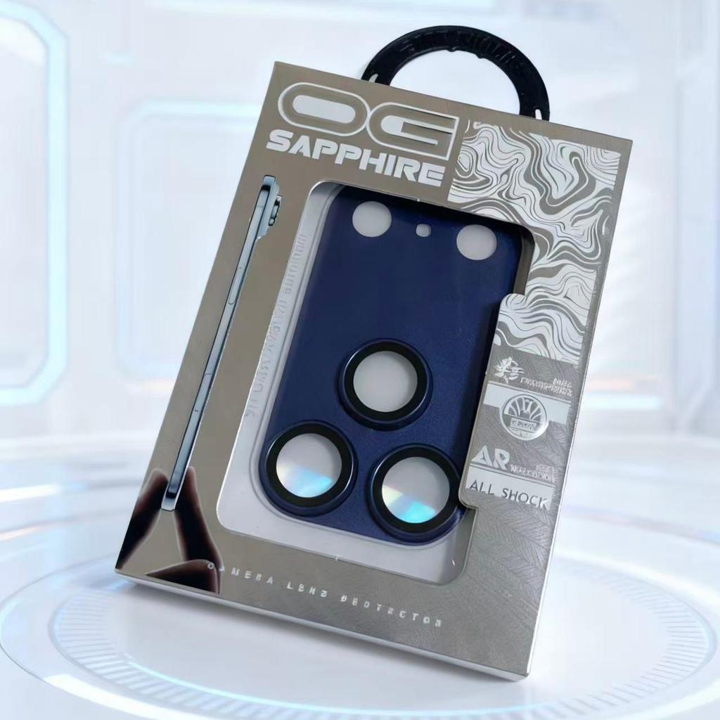 IPhone 17 Pro/Pro Max Vollabdeckung Metall Panzer Kameraobjektiv Folie