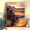 Minimalist DIY Floral Oil Painting Kit - Stress Relieving Decorative Art
