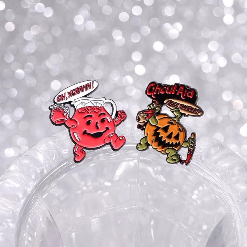 Stylish And Versatile Alloy Cartoon Duck Brooch With Adjustable Features For Unisex Fashion