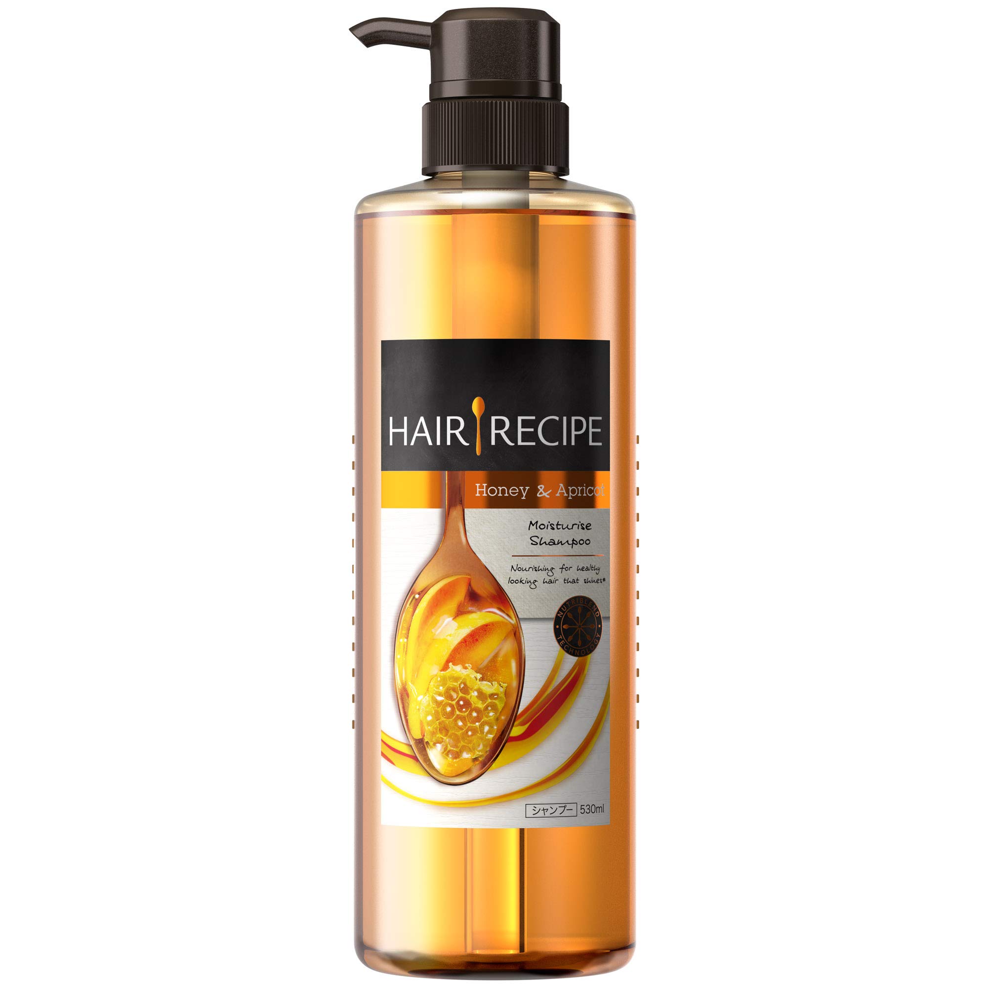 

Hair Recipe Honey Apricot Enrich Moisture Recipe Shampoo 530ml (x 1)