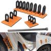 Glue Pulling Tabs Dent Repair Tool Kit Multi-Claw Pull Hooks Auto Dent Puller Kit  Cars Body Repair