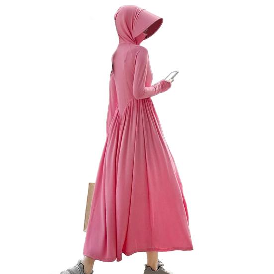 

Солнцезащитная куртка женская свободная посадка на все тело защита от солнца однотонная застежка-молния универсальная одежда для активного отдыха M розы красного