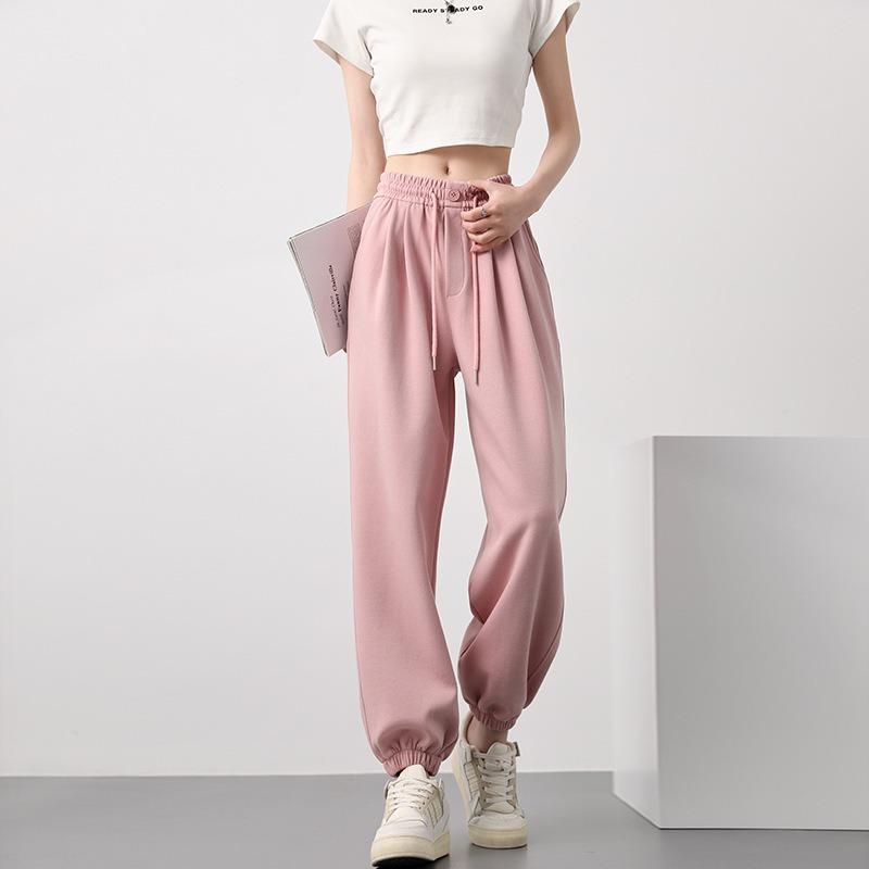 Sweatpants Women's Spring and Autumn New Loose High Waist Skinny Sweatpants Versatile Casual Leggings Lantern Harlan Pants