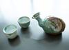 Etchu Sansuke Ware Sake Cup Pair 90ml Ceramic Birthday Gift Set, [Ginomi/Ochoko] (Approx. 6.5x5cm)