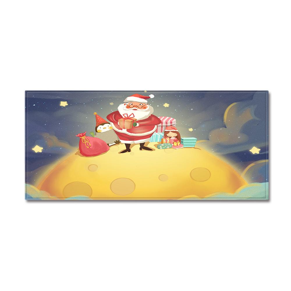 Christmas Kitchen Sand Carpet Doormat Long Floor Mat