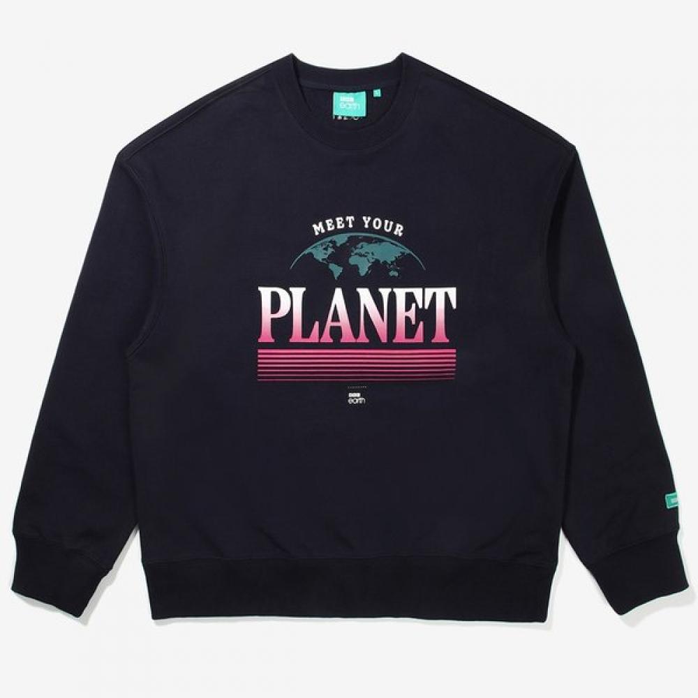 Bbc Earth [23ss] Sweatshirt  Navy  Planet 110