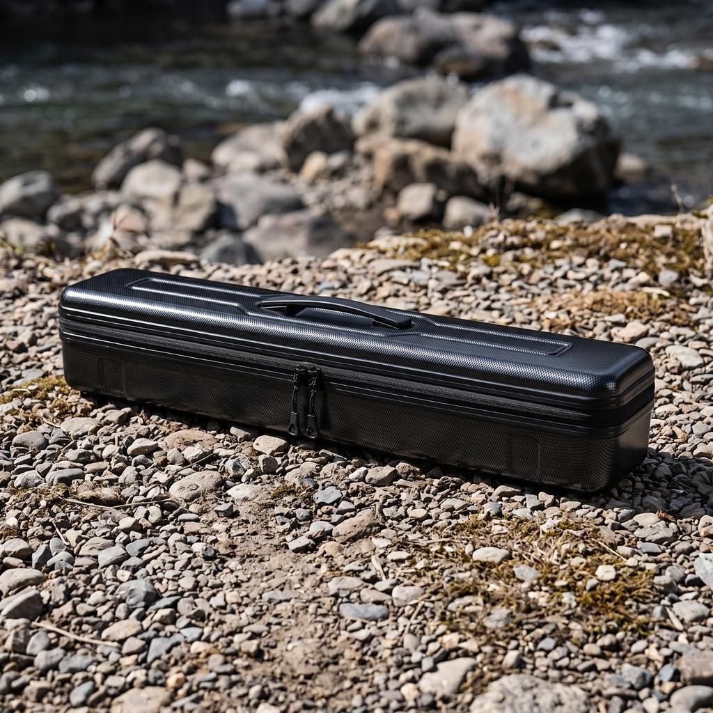 Fishing Rod Storage Case Portable Sturdy for Outdoor Sports