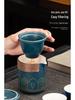 Portable Kung Fu Tea Set for Travel, Camping, and Business Gifts with Logo