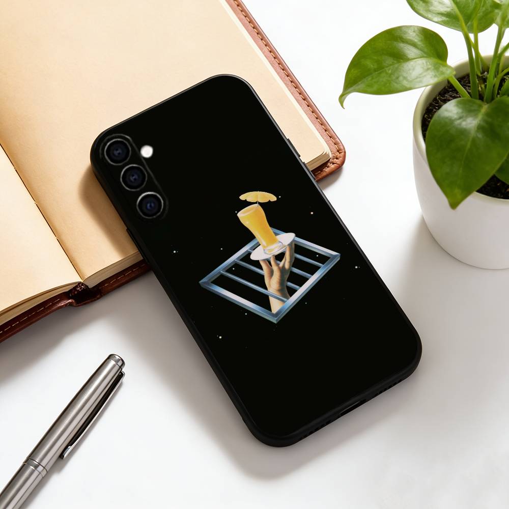 Supertramp Breakfast in America Phone Case Black Silicone Soft For Samsung Galaxy A73,A72,A71,A70,A53,A52,A51