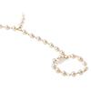 Europe and America Imitation Pearl Beaded String Finger Bracelets for Women Bohemia Pearl Hand Chain Holiday Hand Jewelry Gifts