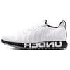 HOVR Knit Lace Casual Low-Top Marathon Running Shoes Men Sneaker White Black 3024574-100