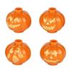 Halloween Scene Building Blocks MOC Cemetery Tombstone Mouse Pumpkin Car Vampire Throne Fireplace Bat Light Candle Toy Gift A040