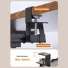 Space Saving Keyboard Bracket Stable Load-bearing Adjustable Keyboard Mouse Tray Slide-out Drawer Punch-free