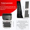 For Ford Explorer 2025 2024  - Aluminum Performance Pedals Set Non-Slip Accelerator And Brake Pedals Cover No Drill Brake Gas Accelerator Accessories