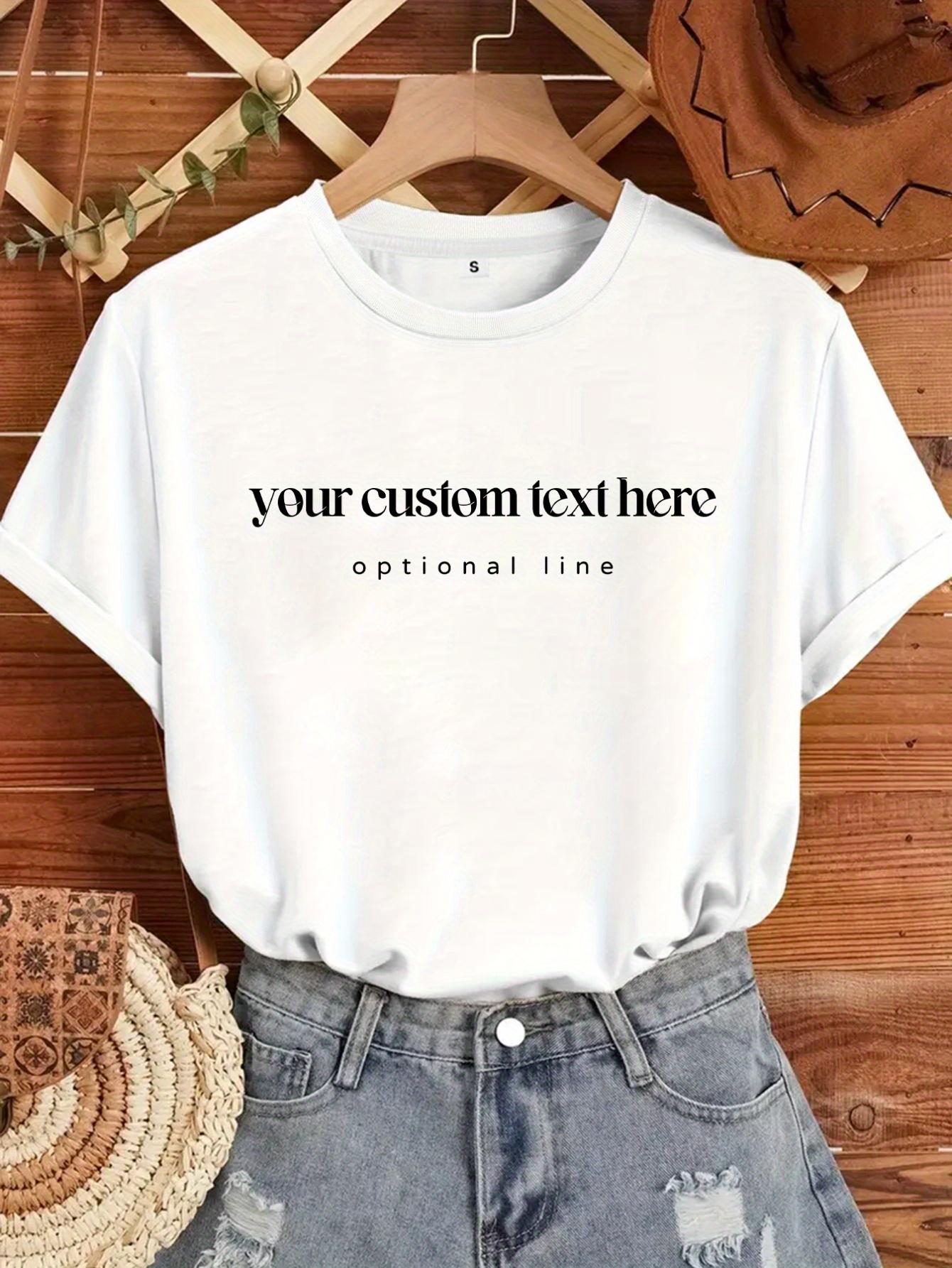 

European sizes Casual Round Neck Shirts, Bulk Order Suitable for Parties, Events, Corporate Branding - Machine Washable Customizable Tees S белый