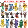 New I Sprunki Figures Building Blocks Dark Horror Sprunki Toy Set Simon Wenda Figure Construction Toy Xmas Easter Gift