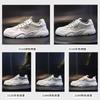 Leather Little White Shoes Women's Summer New 2025 Versatile Flat-soled Single Shoes Fashion Lace-up Casual Breathable Women's Shoes Trend