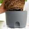 Plant Pot High-tenacity Shatterproof Plastic Decorative Self-watering Plant Pot Flower Container for Home