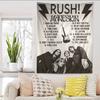 MManeskin Band Chart Tapestry Home Decoration Hippie Bohemian Decoration Divination Wall Hanging Home Decor