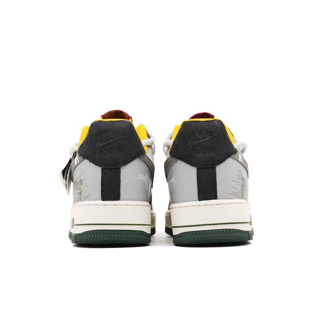 Nike Air Force 1 Tlumení, Odolné nízké skateboardové boty Pánské Šedohnědé HQ3612-113(Tým947-)