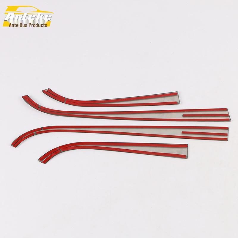 Fits 19 Trax Models: Interior Door Panel Bright Strip & Armrest Decorative Patch Car Accessories