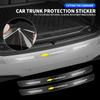 Auto Hinterer Stoßfänger Kofferraumschwelle Transparenter Schutzaufkleber für Colorado Cruze Spark Captiva Malibu Trax Aveo Camaro