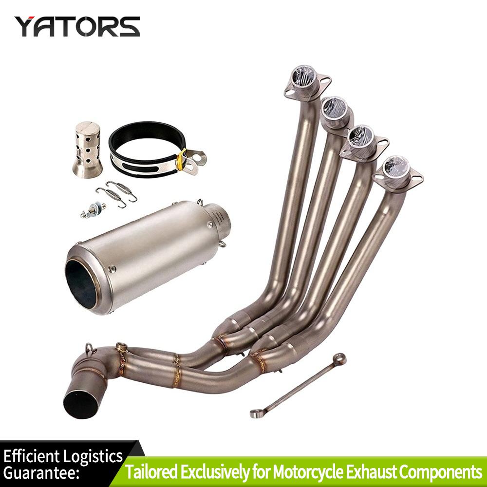 Exhaust Systems For Honda CBR650R CBR650F CB650F/R 2014-22 Full System Exhaust Tips Header Pipe Exhausts Pipes