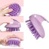 Gentle Shampoo Brush Hair Scalp Scrubber Head Massager for Hair Growth Shower Handheld Brush for Women Men Kids