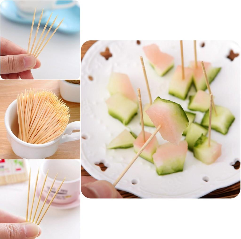 Premium Quality Bamboo Toothpick Disposable For Home And Restaurant Use