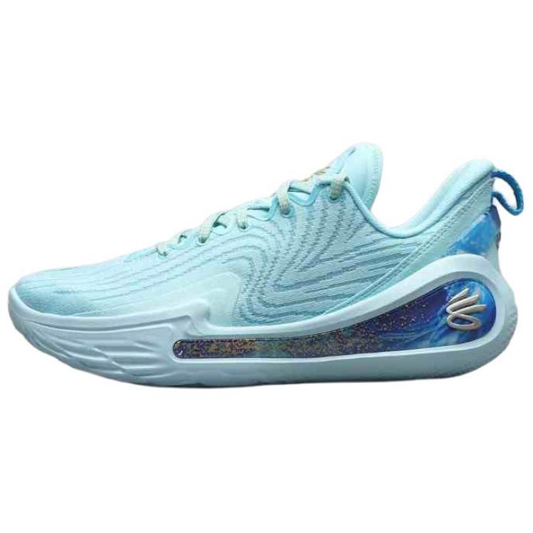 

Curry Brand Curry Flow 12 Pisces мужские кроссовки Blue Stream Metallic-Gold 3028496-494 44.5