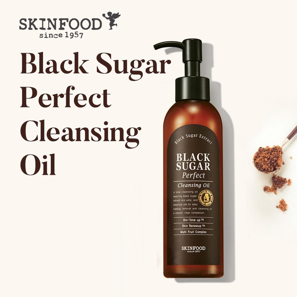 

SKINFOOD Black Sugar Perfect Cleansing Oil 200ml Очищающее средство для снятия макияжа