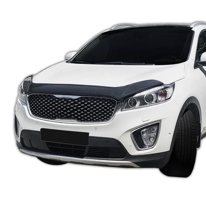 Scoutt | Hood Bra Deflector Protection For Kia Sorento 2016-2020, Aerodynamic, Easy Assembly, No Drilling Required