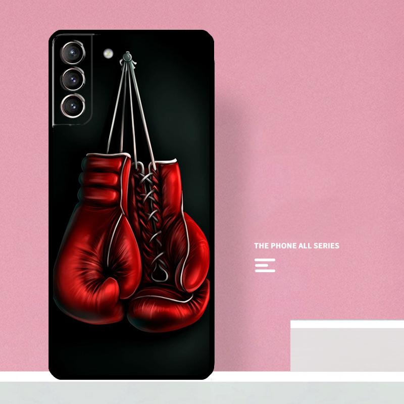 Boxing Gloves Phone Case For Samsung Galaxy S26 S23 Ultra S20 S21 S22 S24 S25 Plus S10 S25 FE Cover Coque