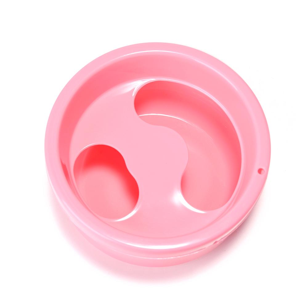 KADS Nail Art Hand Wash Remover Soak Bowl Nail Spa Bath Manicure Round Bowl Tool Cuticle Removal Tray Gel Acrylic Polish Remover