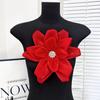 Handmade Diy Three-Dimensional Flower Accessories Chiffon Fabric Multi-Layer Three-Dimensional Large Flower Clothes Decoration Corsage Hot-Selling