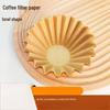 Bowl-Shaped Pour-Over Coffee Filter Paper