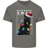 Meowy Christmas Tree Funny Cat Xmas Unisexs Light Cotton TShirt