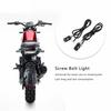 Motorcycle Car License Plate Lights Lights Tail Bolt