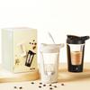 Taza Mezcladora Automática de 450ml Taza para Bebidas Antiderrames Batidora Casera Taza de Agua Giratoria Taza de Agitación Automática Taza para Café y Leche