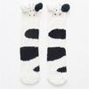 Women Cute Animal Fuzzy Socks Thick Winter Coral Fleece Indoor Home Sleep Socks