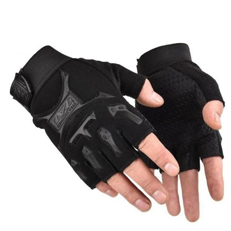 Children Cycling Gloves Kids Half Finger Gloves Bicycle gloves Elastic Non-slip Child Kid Bike Glove Outdoor Riding Equipment