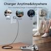Pack of 2 USB Charging Cords Flexible Charging Cables for Electric Shavers PVC and Copper Construction 1.2M Length