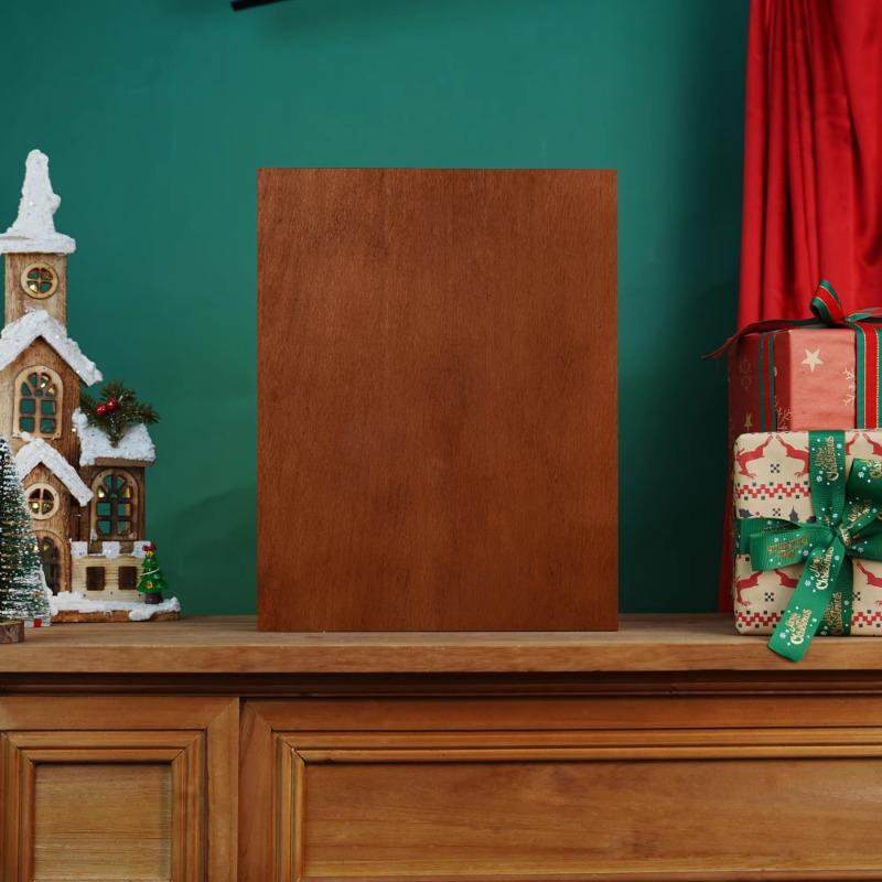 Solid Wood Carving YS Holy Grail Relief Plaque Living Room Porch Wood Carving Crafts Ornaments Retro Decoration Christmas Gifts