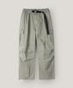 INDUST Belted Cargo Wide Parachute Pants_Khaki