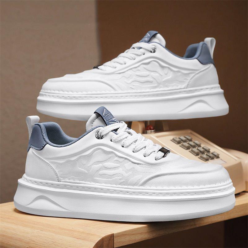 Men's shoes summer 2025 new little white shoes men's trend versatile Korean version comfortable sports and leisure board shoes