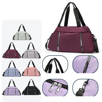 Multi Color Travel Bag Fashionable Dry Wet Separation Fitness Bag Large Capacity Luggage Storage Bag Travel Bag