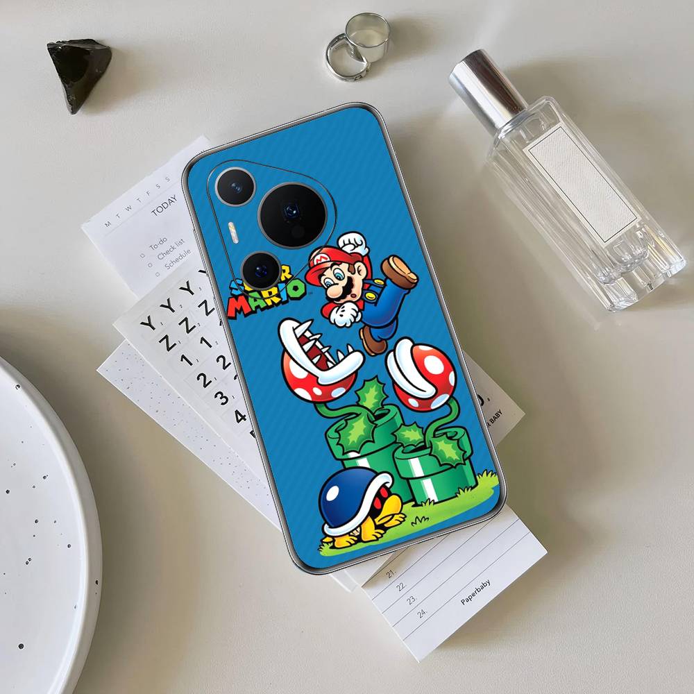 Super Game M-Mario Phone Case For Huawei P 8 9 10 20 30 40 50 Pro Lite Psmart Honor 10 Lite 70 Mate 20lite