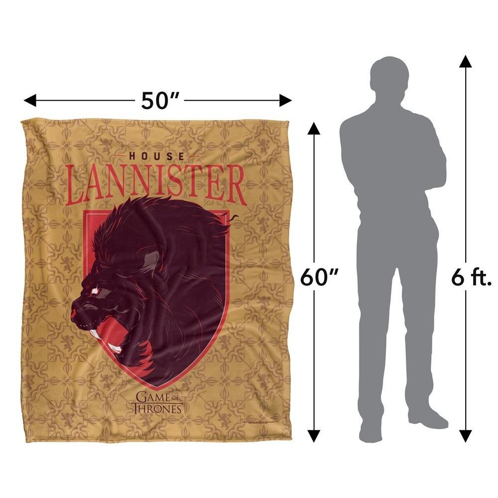 Game of Thrones House Lannister Blanket