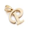 European and American Style Stainless Steel Pendant Jewelry - 26 Golden Titanium Steel Letters
